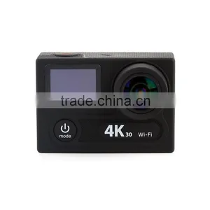360VR WIFI Remote Download 30 Metres Waterproof Sport Camera 4K Video Dual Screen Action Camera DV thumbnail-6