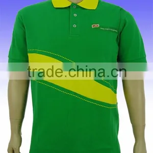 China Man Pique Cotton Polo Neck t Shirt thumbnail-2