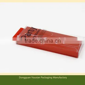 Transparen PVC Marker Box With Offset Printing for Cosmetic Items , Promotion Items , Cellphone Accessories thumbnail-1
