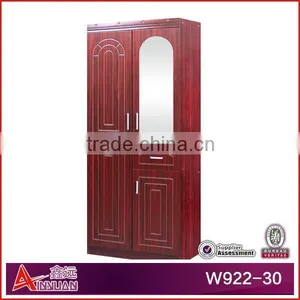 New Design Xinyuan Elegant Bedroom Custom Wooden Cheap Wardrobe Closet thumbnail-3