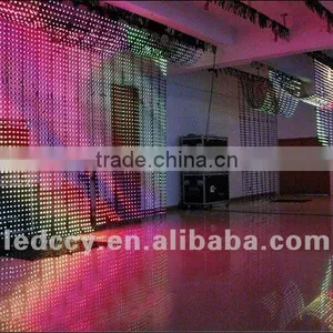 Stage Full Color Led Stage Curtain Screen thumbnail-1