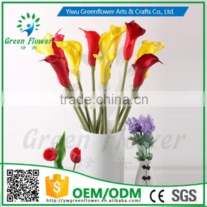 2016 Wholesales Calla Lily Real Touch PU Artificial Flowers for Home Wedding Party Decorations thumbnail-5