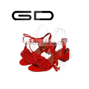 Cheap but High Quality Frosting Concise Open-toe Woman Flat Sandals thumbnail-5