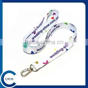 High Quality Polyester Customized Lanyard With Custom Logo Clip Badge Lanyard thumbnail-2