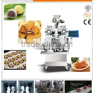 304 Tainless Steel Multifunction Encrusting Forming Machine for Double Stuffing Moon Cake thumbnail-1