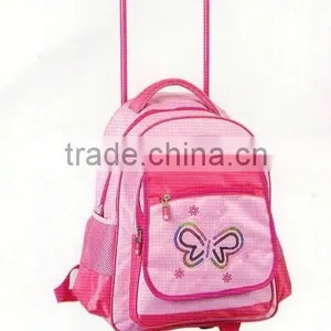 2013 Newest Design 600D Polyester School Trolley Bags thumbnail-1