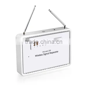 Wireless Signal Repeater Transmitter Enhance Sensors Signal 433MHz Extender For PSTN Gsm Home Security Burglar Alarm System thumbnail-3