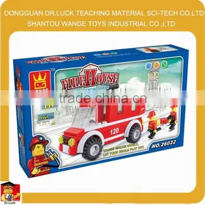 Hot Sale Kid Plastic Building Fire Blocks 3D Puzzle thumbnail-1