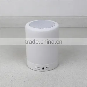Low Price Factory Outlets Intelligent Bluetooth Touch Sensor Led Table Speaker Lamp With Mini Speaker thumbnail-5