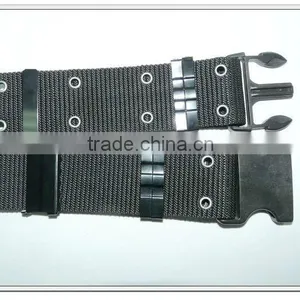 57mm Black Army Military Canvas Belts,custom Military Belt thumbnail-2