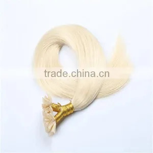 China Hair Extension Tip U Wavy Hair Extensions/Nail/u Tip Hair thumbnail-2