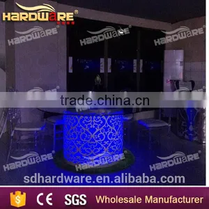 Metal Wedding Round Table Led Wedding Dining Table thumbnail-5