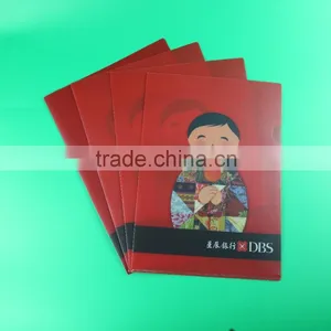 Hard Plastic Printed l Shape Folder, l Shape Plastic Folder, l Shape File Folder for Single Page thumbnail-1