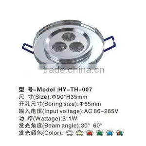 2013 Hot Sale Led Downlight Ceiling Downlighting Crystal Lighting thumbnail-1