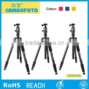 Red Black Colorful Travel Digital DSLR Professional Camera Tripod thumbnail-3