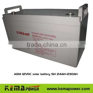 AGM 12VDC Solar Battery thumbnail-1