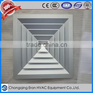 Hvac Parts Anodized Aluminium Alloy Ceiling Air Conditioning Diffuser thumbnail-1