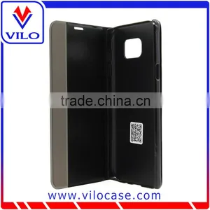 View Window Smart Phone Cover With Stand for Samsung Note 5 thumbnail-2