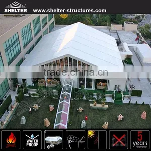 30x50m White PVC Fabric Cover Wedding Marquee Tent Philippines for Sale thumbnail-1