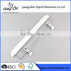 Wholesale Clips Wooden Hanger With Logo thumbnail-1