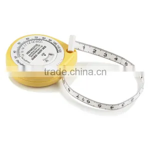 Retractable Branded ABS Plastic Wholesale Body Fat Bmi Calculator Measuring Tape Fitness thumbnail-4
