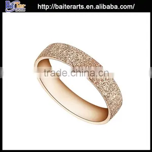 Fashion Men's Titanium Gold Chain Ring , Cheap Gold Finger Ring Rings Design for Women With Price thumbnail-2
