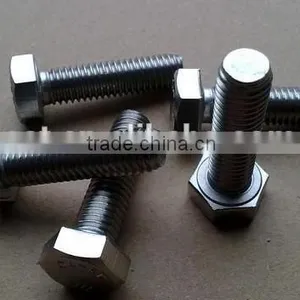 Hex Bolts Fasteners DIN933 DIN931 Low Carbon Steel 4.8 6.8 8.8 thumbnail-5
