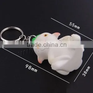 Movie Monster Hunter Action Cute Hoopa Rubber Key Chain thumbnail-3
