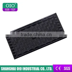 OIO Decorative Fake Leather Jeans Label With Logo thumbnail-1