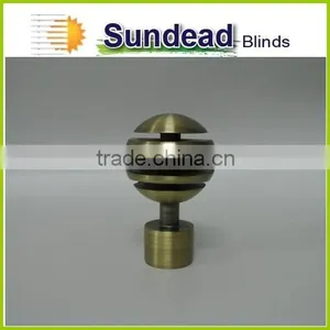 16 19 Curtain Rod With Copper Satin Stainless Steel Iron Chrome Alum Crystal Curtain Pole Curtain Accessory thumbnail-3