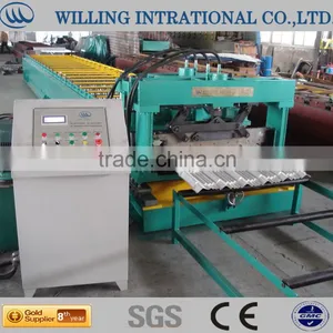 Steel Tile Roof Roll Forming Machine Desgin as Client's Profile Avalible thumbnail-1