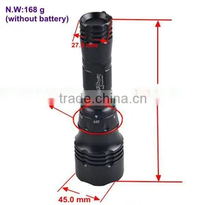 XM-L T6 U2 LED 1800Lm 5 Modes Waterproof Scuba Diving Flashlight Underwater Waterproof Submarine Light Lamp Flashlight Torch thumbnail-3