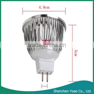 GU5.3 MR16 5x1W 12V 500LM 6000k White Light LED Sport Light thumbnail-4