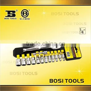 14PCS 1/4 Dr.Socket Wrench Set thumbnail-1