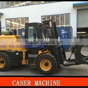 Off Road Forklift All Terrain 4WD Forklift Manitou Forklift Container Operation off Road Forklift CPCY28, CPCY35 With CE thumbnail-4