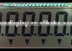 Low Power One Line 7segment Lcd Display See Through thumbnail-1