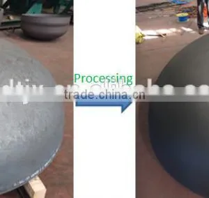 Dish Head Shot Blasting Machine/sandblasting Machine thumbnail-3