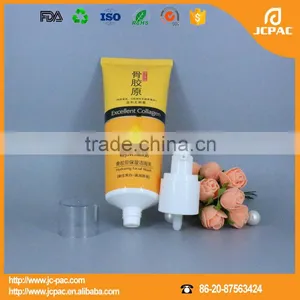Plastic Tube With Airless Pump Nozzle, 100ml Cosmetic Tube for Facial Wash thumbnail-3