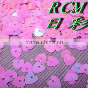 2014 Best Selling Heart Shape Glitter Sequins For Wedding Decorations thumbnail-1