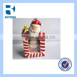 Home Decor Polyresin Christmas Funny Baby Photo Frame Gift thumbnail-3