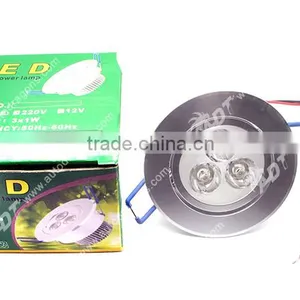 2015 Newest Hot Selling 3w Led Ceiling Light Dome Lamp 330lm Lighting for Barber Shop 90-240v thumbnail-5
