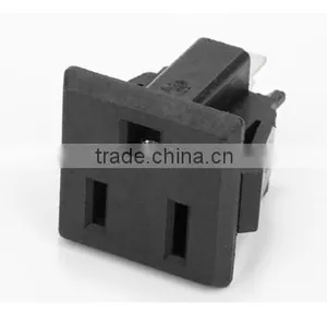 Black AC-05 Socket American Standard AC Socket With 3 Inside Pin thumbnail-1