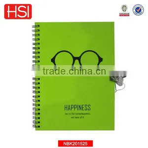 Factory Direct Sale Simple Design Happiness Notebook thumbnail-3