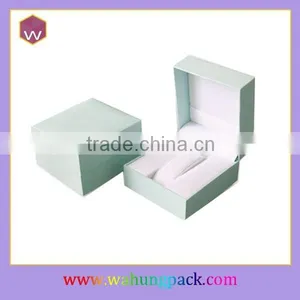 Light Green Plastic Cheap Watch Gift Box With Pillow WH-0679 thumbnail-1