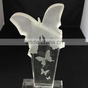 Hot Selling Crystal Butterfly Trophy for Sale thumbnail-5