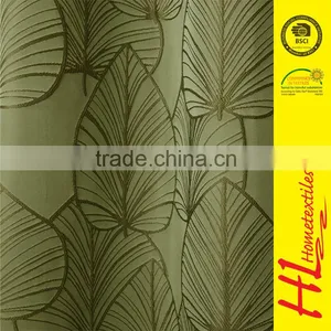 Welcome OEM Floral Thick Fabric Polyester Embroidered Jacquard Sofa Upholstery Fabric,blackout Curtain Fabric thumbnail-1