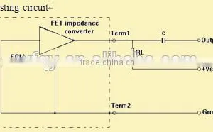 Professional Waterproof Condensor Microphone Electronic Parts Manufacturer thumbnail-3