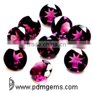 Rhodolite Garnet Round Cut Faceted Lot For Diamond Pendant From Wholesaler thumbnail-1