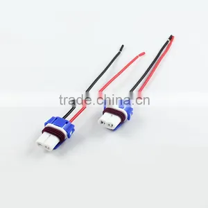Car Led Bulb 9006 Ceramic Headlamp Fog Light Bulb Socket Adapter HB4 Led Bulb Wiring Harness Adapter Socket Cable thumbnail-2