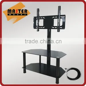 Heavy Duty Glass tv Stand With LCD Bracket thumbnail-1